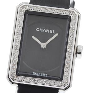 シャネル CHANEL H4883 ボーイフレンド ダイヤベゼル クォーツ レディース 良品 _960138