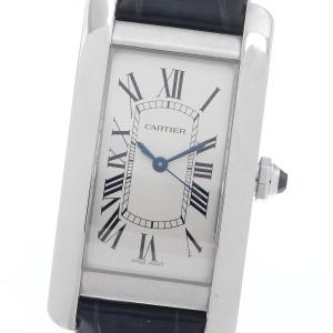 カルティエ CARTIER WSTA0017 タンクアメリカンMM 自動巻き ボーイズ 保証書付き_960407