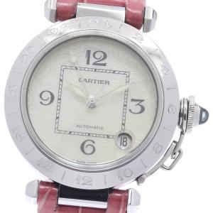 カルティエ CARTIER W3107199 パシャC メリディアン 2004年 クリスマス限定モデル デイト 自動巻き ボーイズ _961101