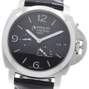 パネライ PANERAI PAM00321 ルミノール 1950 3デイズ GMT パワーリザーブ 自動巻き メンズ 保証書付き_961374