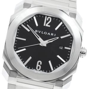 ブルガリ BVLGARI BGO41S オクト デイト 自動巻き メンズ 保証書付き_961831