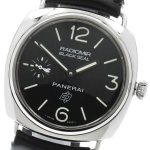 パネライ PANERAI PAM00380 ラジオミール ブラックシール ロゴ スモールセコンド 手巻き メンズ _962028
