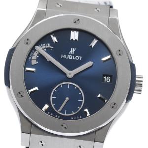 ウブロ HUBLOT 516.NX.7170.LR クラシックフュージョン ８デイズ 手巻き メンズ 保証書付き_962366