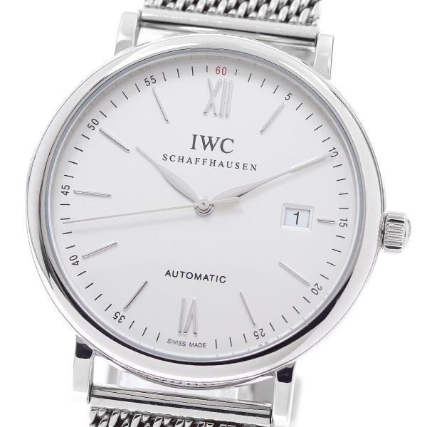 IWC IWC SCHAFFHAUSEN IW356505 ポートフィノ デイト 自動巻き メンズ ...
