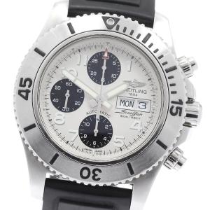 ブライトリング BREITLING A13341 スーパーオーシャン スチールフィッシュ デイデイト クロノグラフ 自動巻き メンズ 箱・保証書付_962980