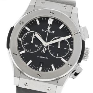 ウブロ HUBLOT 521.NX.1171.RX クラシックフュージョン クロノグラフ 自動巻き メンズ 良品 保証書付き_962990