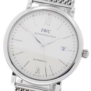 IWC IWC SCHAFFHAUSEN IW356505 ポートフィノ デイト 自動巻き メンズ 箱・保証書付き_964301