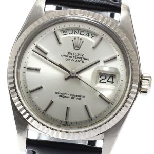 ロレックス ROLEX 1803 オイスターパーペチュアル デイデイト K18WG Cal.1556 自動巻き メンズ _965077