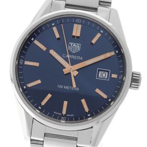 タグホイヤー TAG HEUER WAR1112 カレラ デイト クォーツ メンズ _965453