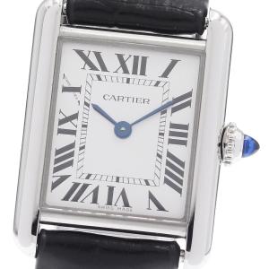カルティエ CARTIER WSTA0060 タンクマスト SM ソーラー レディース 良品 保証書付き_965560
