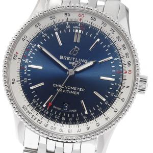 ブライトリング BREITLING A17326 ナビタイマー41 デイト 自動巻き メンズ 良品 保証書付き_965590