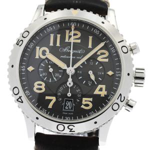 ベルト訳あり ブレゲ Breguet 3817 タイプXXI クロノグラフ デイト 自動巻き メンズ _965701