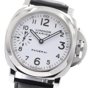 パネライ PANERAI PAM00113 ルミノールマリーナ スモールセコンド 手巻き メンズ _966024