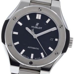 ウブロ HUBLOT 585.NX.1170.NX クラシックフュージョン デイト 自動巻き レディース 保証書付き_966051