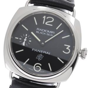 パネライ PANERAI PAM00380 ラジオミール ブラックシール ロゴ スモールセコンド 手巻き メンズ 良品 _966415