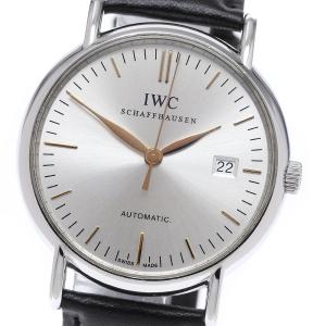 IWC SCHAFFHAUSEN IW356307 ポートフィノ デイト 自動巻き メンズ _966490