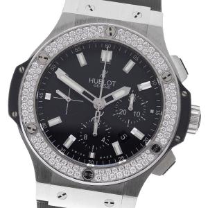 ウブロ HUBLOT 301.SX.1170.RX.1104 ビッグバン スチール ダイヤモンド クロノグラフ 自動巻き メンズ _966662