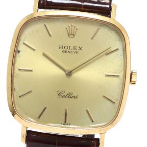 ロレックス ROLEX 4114 チェリーニ K18YG Cal.1601 手巻き メンズ _966665