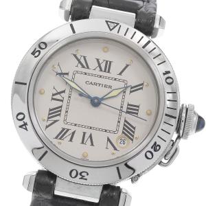 カルティエ CARTIER W3100255 パシャ デイト 自動巻き メンズ _967595