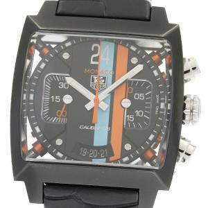 タグホイヤー TAG HEUER CAL5110 モナコ 24 レーシング キャリバー36 デイト クロノグラフ 自動巻き メンズ 箱付き_967736