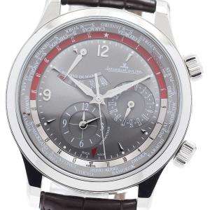 ジャガー・ルクルト JAEGER-LECOULTRE 146.8.32.S/Q1528440 マスターワールド ジオグラフィーク 自動巻き メンズ 良品 保証書付き_967929