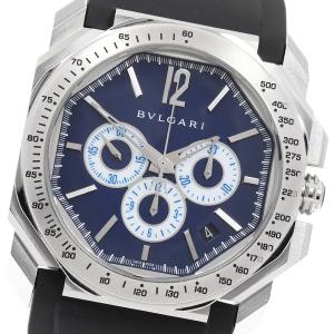 ブルガリ BVLGARI BG041SCH オクト マセラティ クロノグラフ デイト 自動巻き メンズ _968808