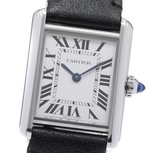 カルティエ CARTIER WSTA0060 タンクマスト SM ソーラー レディース 保証書付き_968969
