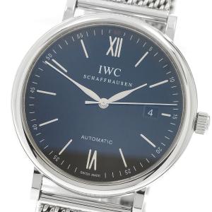 IWC SCHAFFHAUSEN IW356506 ポートフィノ デイト 自動巻き メンズ _969006