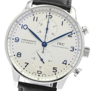 IWC IWC SCHAFFHAUSEN IW371446 ポルトギーゼ クロノグラフ スモールセコンド 自動巻き メンズ 保証書付き_969416