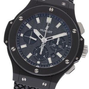 ウブロ HUBLOT 301.CI.1770.RX ビッグバン エボリューション ブラックマジック クロノグラフ デイト 自動巻き メンズ 良品 保証書付_969417