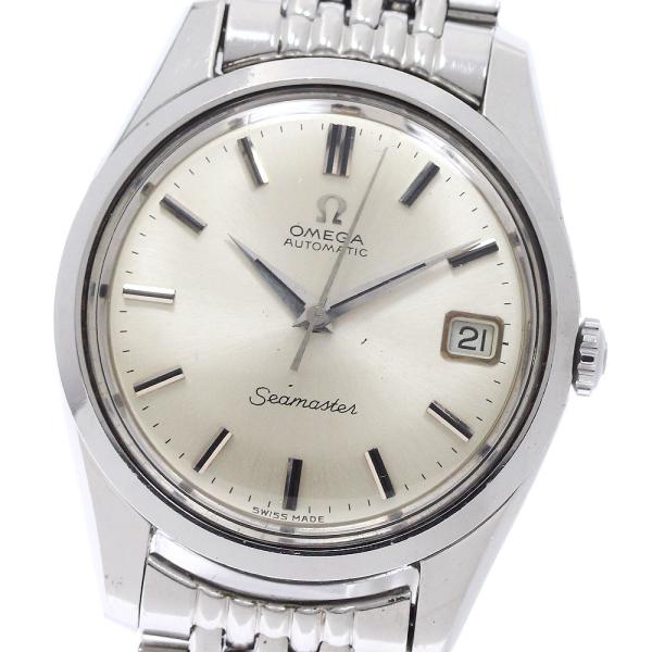 オメガ OMEGA 166.010 シーマスター デイト cal.565 ライスブレスレット 自動巻...
