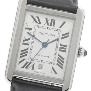 カルティエ CARTIER WSTA0029 タンクソロXL デイト 自動巻き メンズ 保証書付き_971117