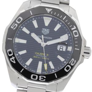 タグホイヤー TAG HEUER WAY201A.BA0927 アクアレーサー キャリバー5 デイト 自動巻き メンズ 良品 保証書付き_971145