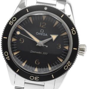 オメガ OMEGA 234.30.41.21.01.001 シーマスター 300 コーアクシャル マスター クロノメーター 自動巻き メンズ 美品 保証書付き_971193