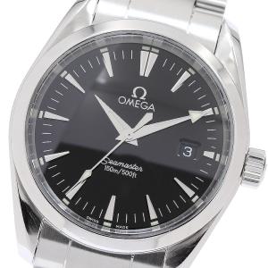 オメガ OMEGA 2518.50 シーマスター アクアテラ デイト クォーツ ボーイズ 良品 _971415