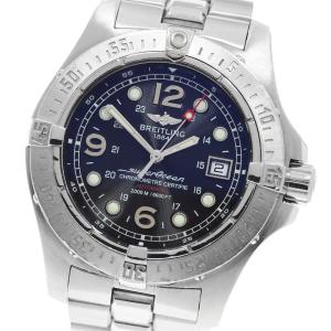 ブライトリング BREITLING A17390 スーパーオーシャン スチールフィッシュ デイト 自動巻き メンズ _971520