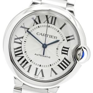 カルティエ CARTIER WSBB0048 バロンブルー 36mm 自動巻き ボーイズ 保証書付き_972551