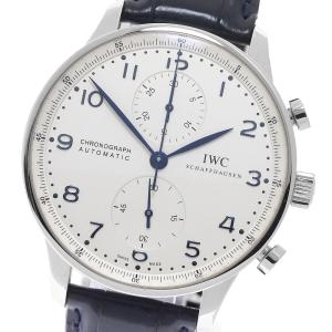 IWC IWC SCHAFFHAUSEN IW371446 ポルトギーゼ クロノグラフ スモールセコンド 自動巻き メンズ 良品 保証書付き_972647