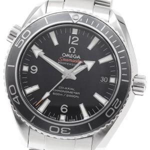 オメガ OMEGA 232.30.42.21.01.001 シーマスター プラネットオーシャン デイト 自動巻き メンズ 良品 保証書付き_972979