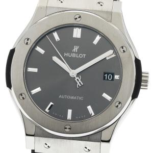 ウブロ HUBLOT 511.NX.7071.LR クラシックフュージョン レーシンググレー 自動巻き メンズ 美品 保証書付き_972989