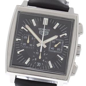 タグホイヤー TAG HEUER CS2111 モナコ クロノグラフ 自動巻き メンズ _973232