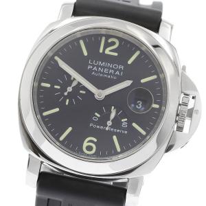 パネライ PANERAI PAM00090 ルミノール パワーリザーブ デイト 自動巻き メンズ 保証書付き_973469