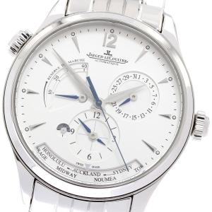 ジャガー・ルクルト JAEGER-LECOULTRE Q1428121/176.8.29.S マスタージオグラフィーク デイト 自動巻き メンズ 保証書付き_973488