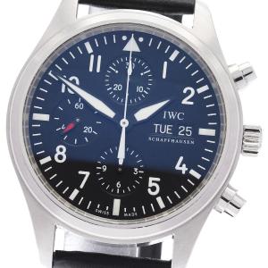 IWC IWC SCHAFFHAUSEN IW371701 パイロットウォッチ デイデイト クロノグラフ 自動巻き メンズ 保証書付き_974051
