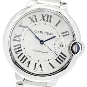 カルティエ CARTIER W69012Z4 バロンブルーLM デイト 自動巻き メンズ 良品 _974313