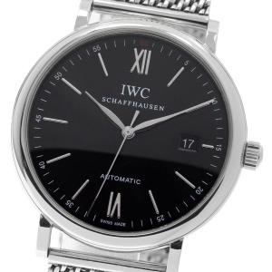IWC SCHAFFHAUSEN IW356506 ポートフィノ デイト 自動巻き メンズ 良品 _974346