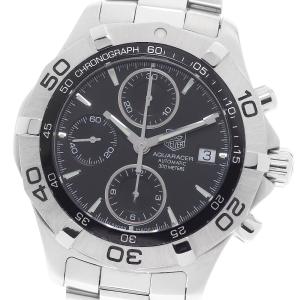 タグホイヤー TAG HEUER CAF2110.BA0809 アクアレーサー クロノグラフ 自動巻き メンズ 良品 保証書付き_974347