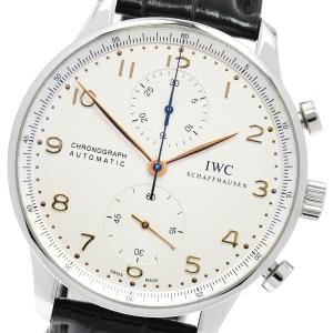 IWC IWC SCHAFFHAUSEN IW371445 ポルトギーゼ クロノグラフ 自動巻き メンズ 内箱・保証書付き_974400