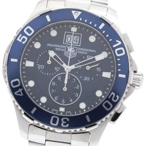 タグホイヤー TAG HEUER CAN1011.BA0821 アクアレーサー ビッグデイト クロノグラフ クォーツ メンズ 保証書付き_974874