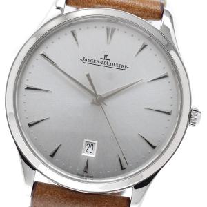 ジャガー・ルクルト JAEGER-LECOULTRE 174.8.37.S/Q1288420 マスターウルトラスリム デイト 自動巻き メンズ 良品 保証書付き_974932